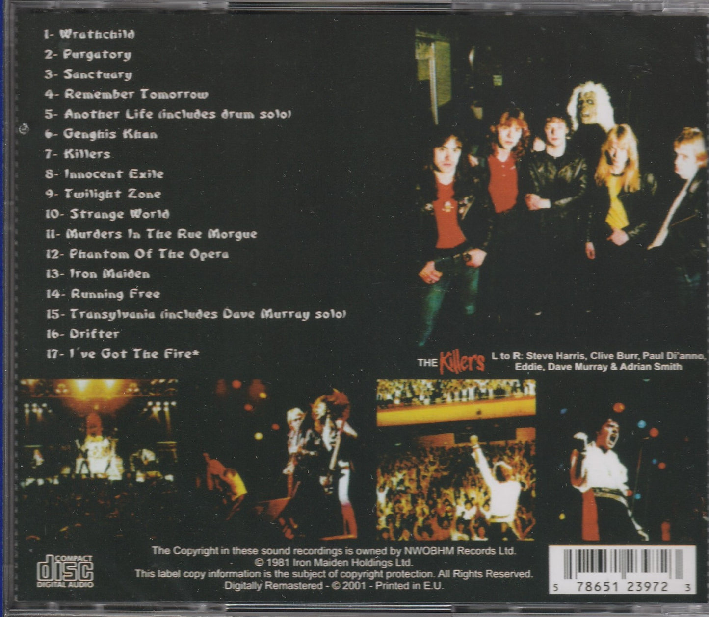 Iron Maiden - Maiden Japan CD