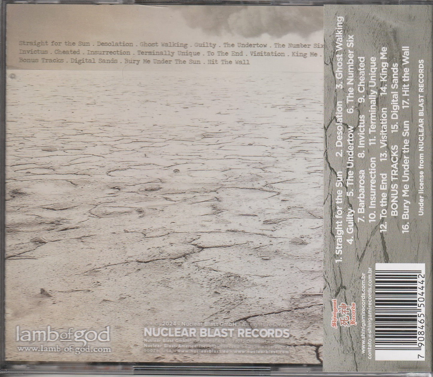 Lamb Of God - Resolution CD