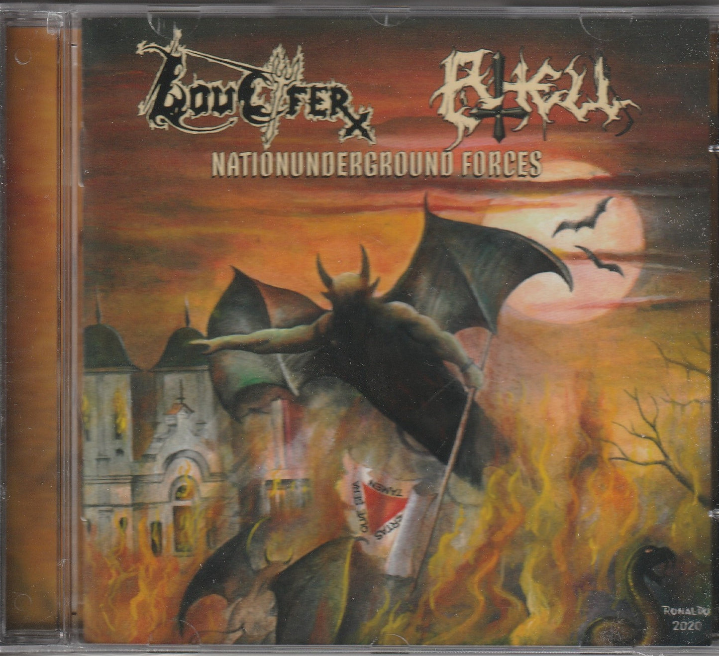 Loucyfer / BHell - Nationunderground Forces CD