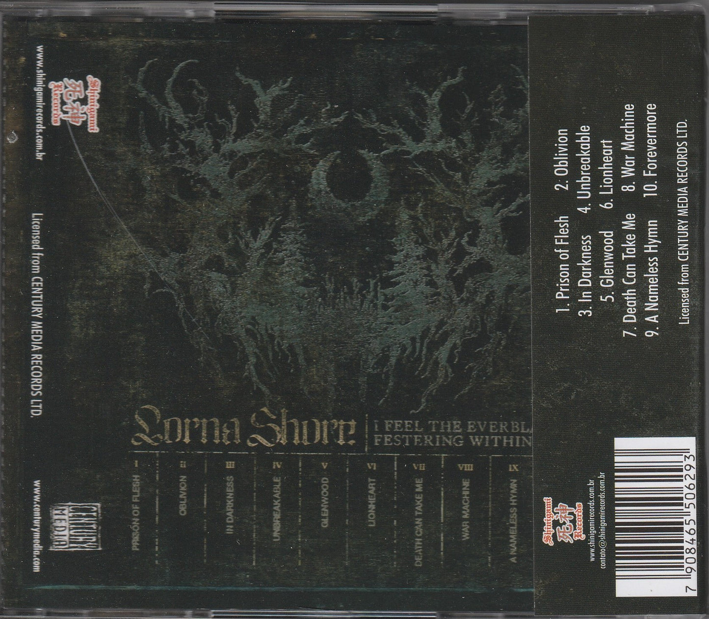 Lorna Shore – I Feel The Everblack Festering Within Me CD
