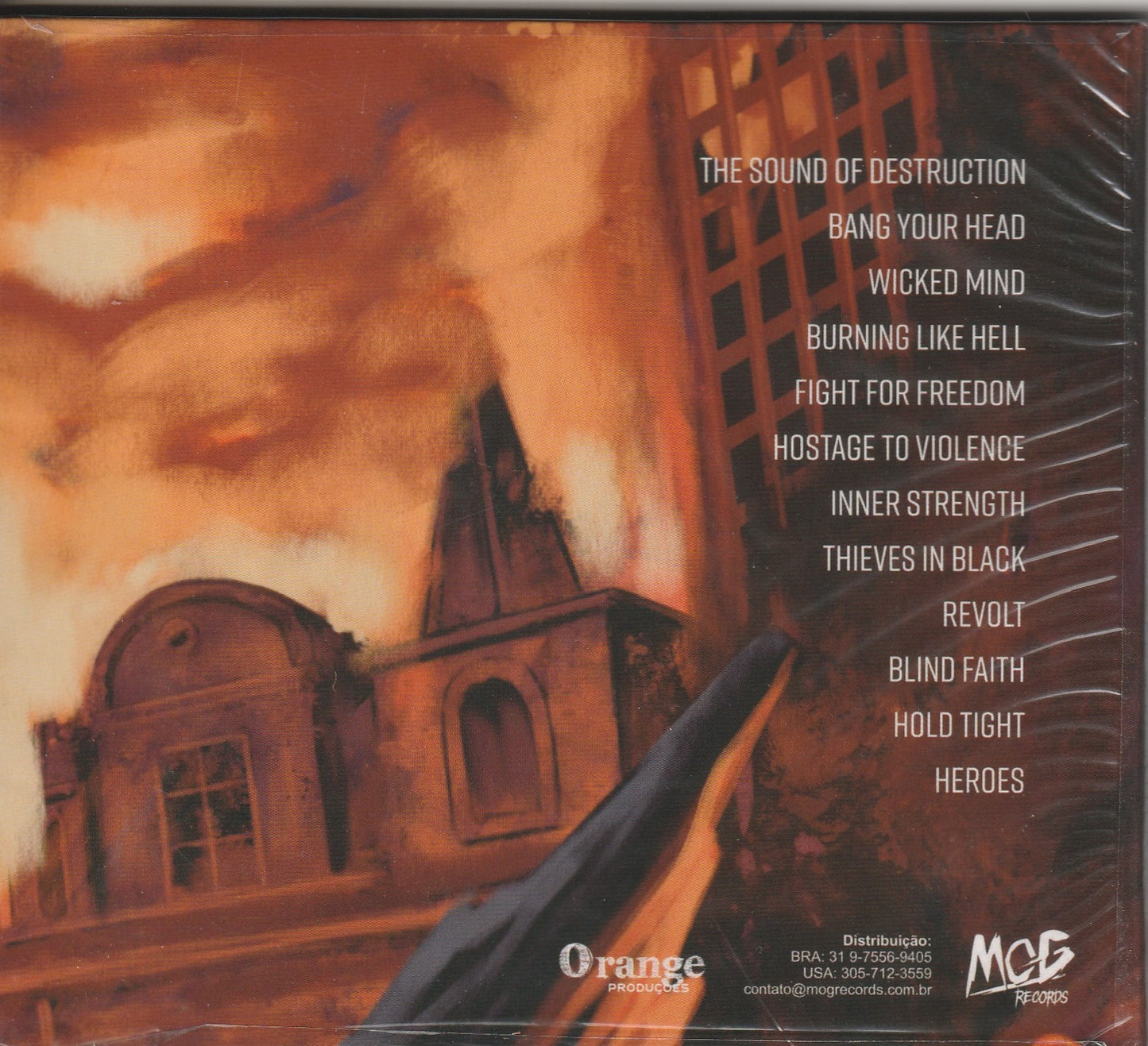 Megahertz – Burning Like Hell CD