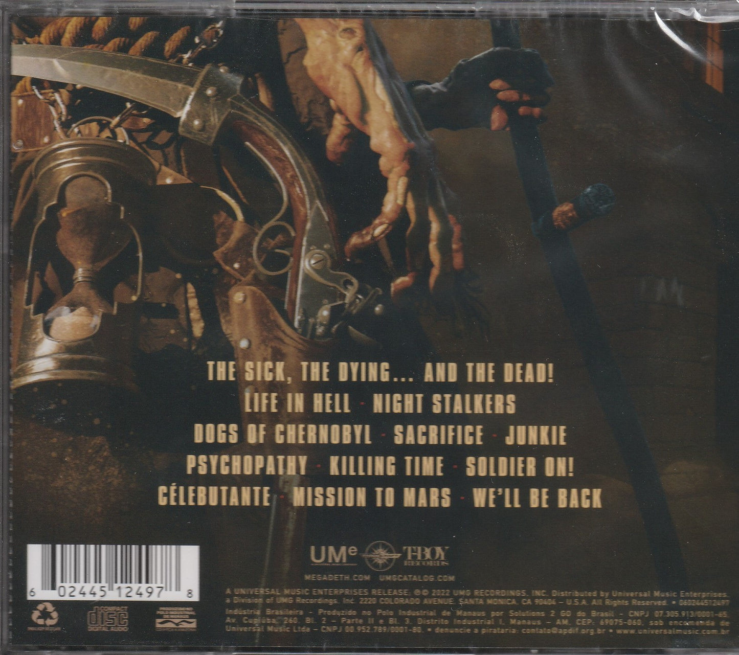 Megadeth – The Sick, The Dying... And The Dead! CD