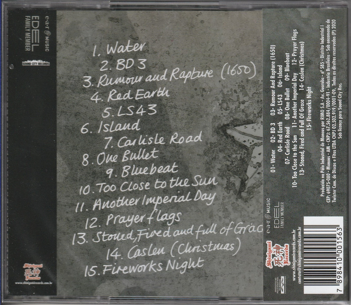 New Model Army - Carnival CD