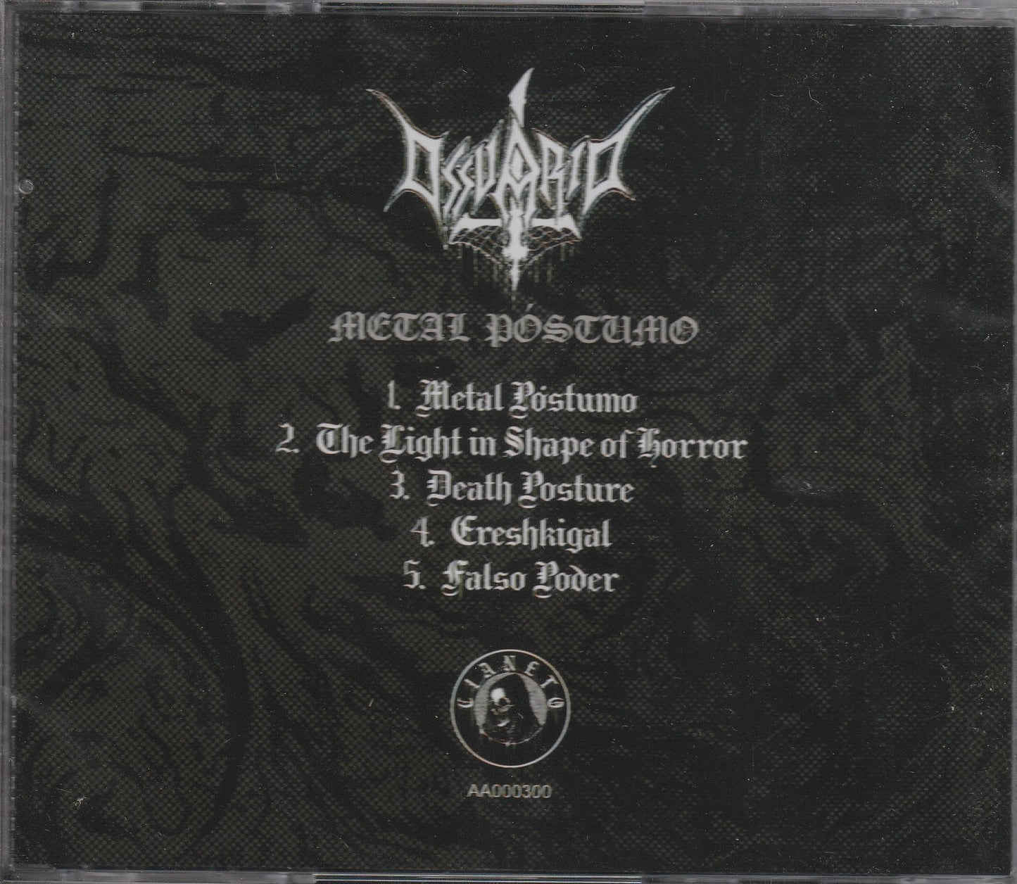 Ossuário – Metal Postumo CD