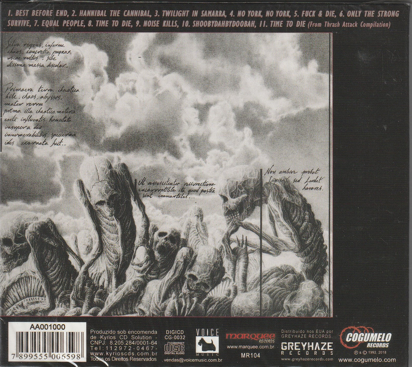 Panic  - Best Before End CD