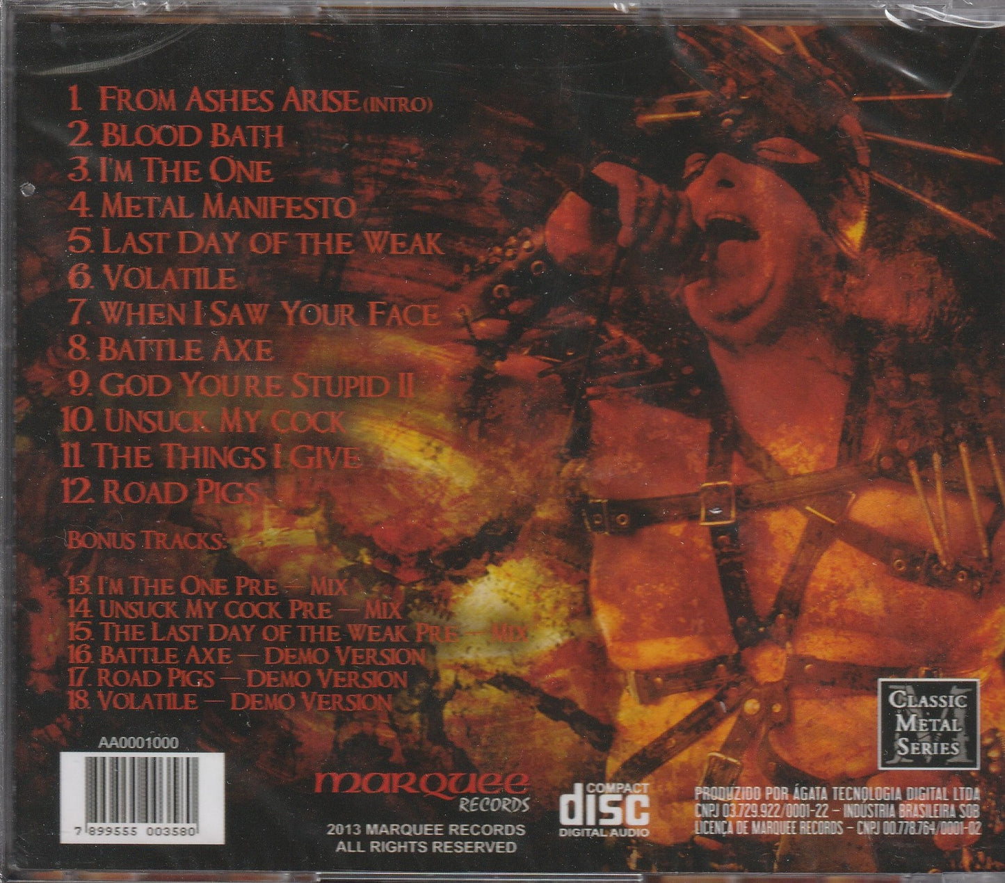 The Exalted Piledriver - Metal Manifesto CD