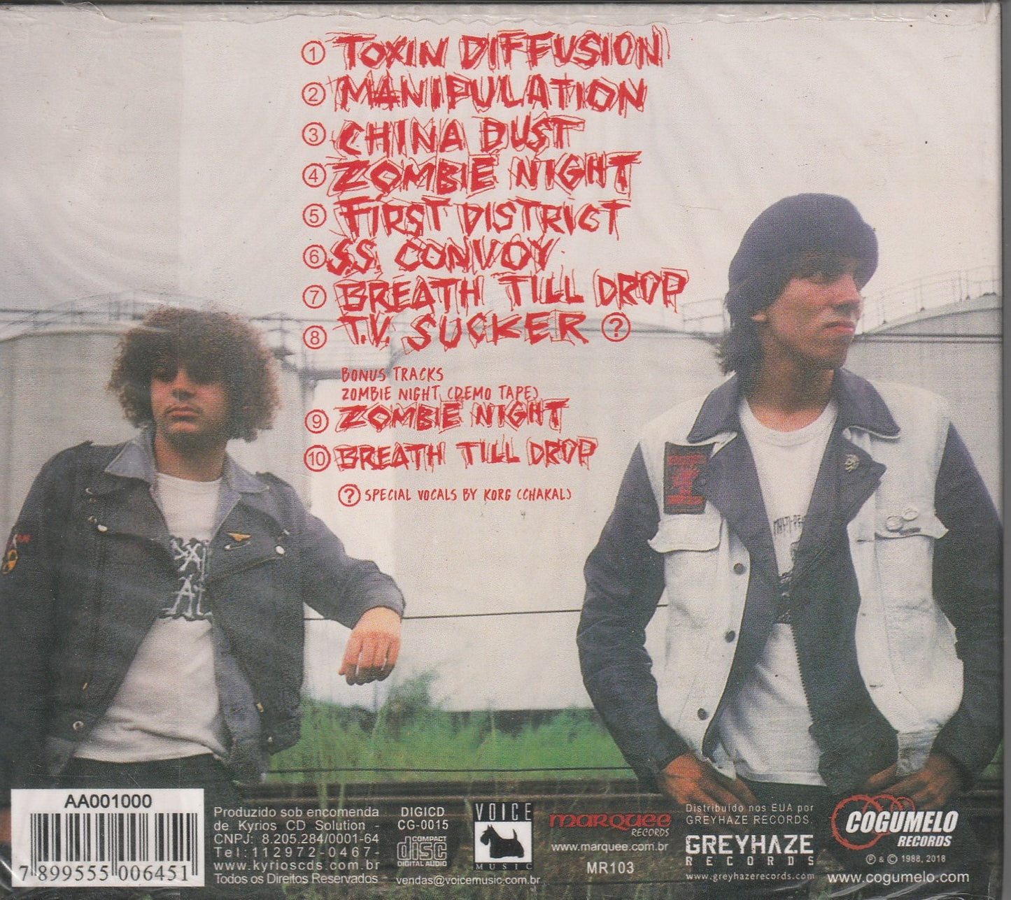 Psychic Possessor ‎– Toxin Diffusion CD