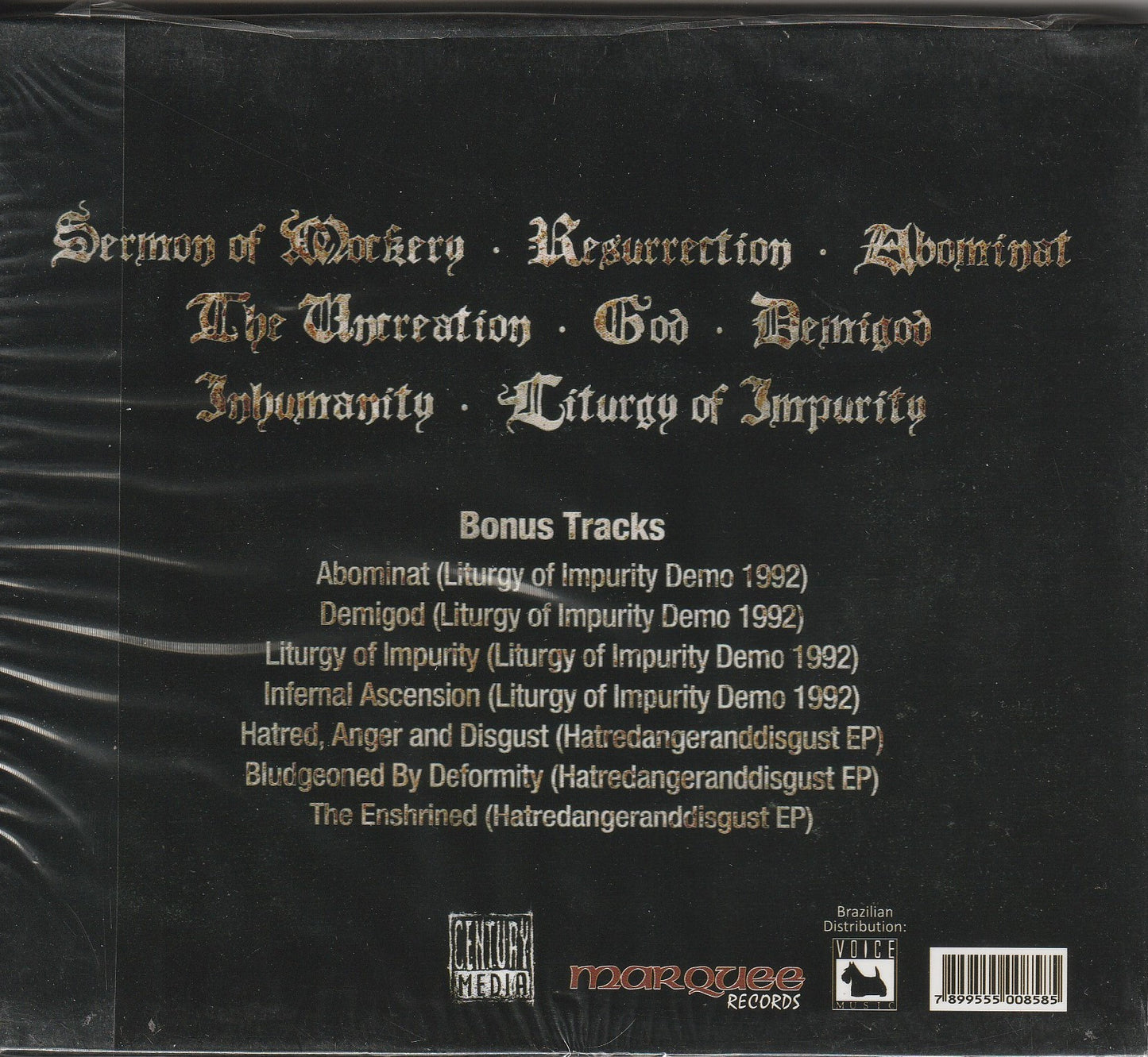 Pyrexia - Sermon Of Mockery CD