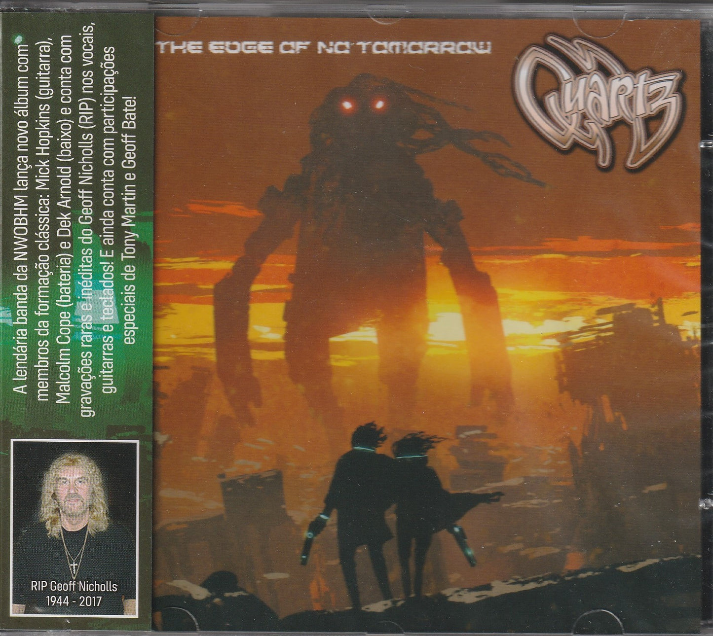 Quartz  - On The Edge Of No Tomorrow CD