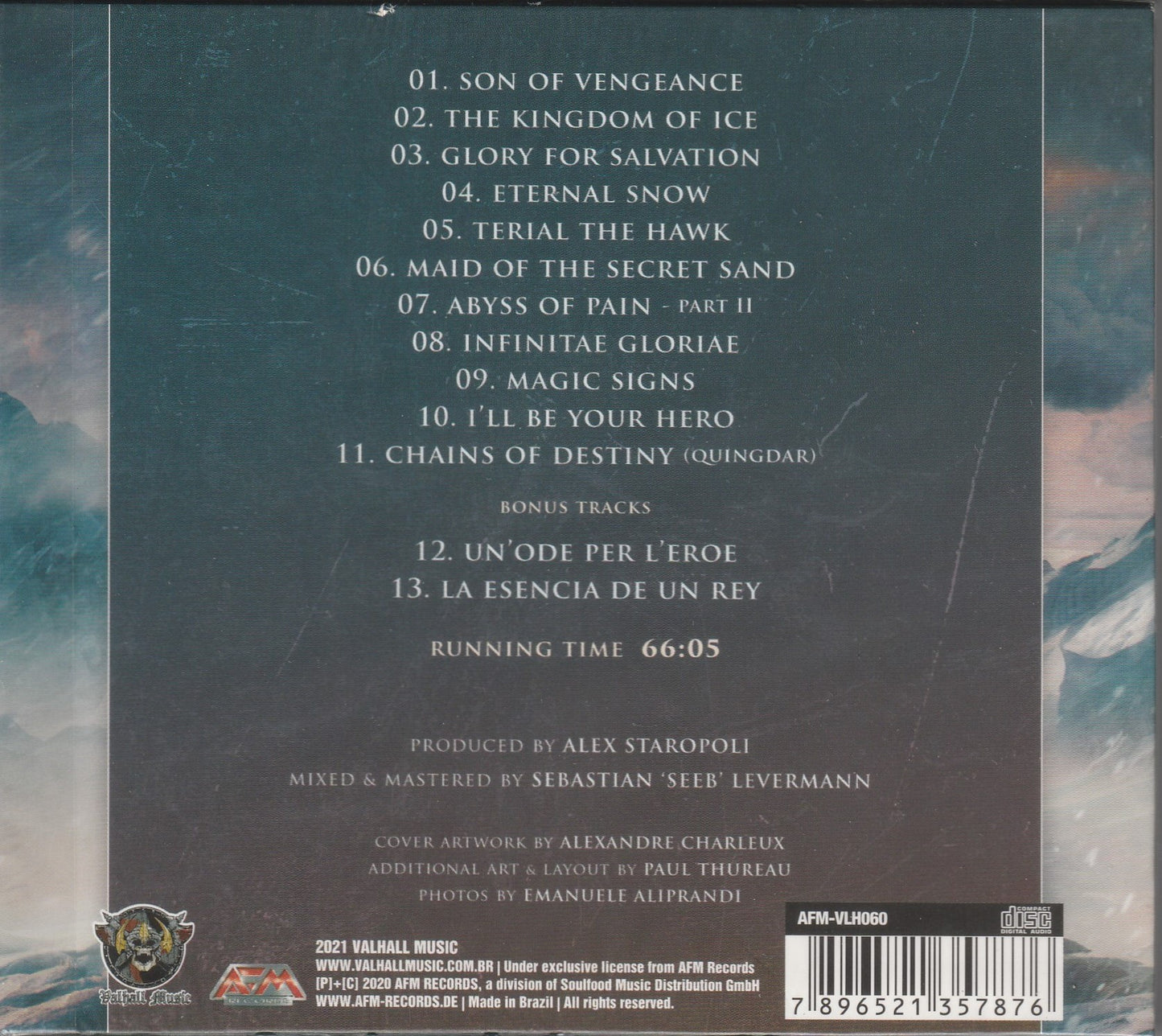 Rhapsody Of Fire – Glory for Salvation CD