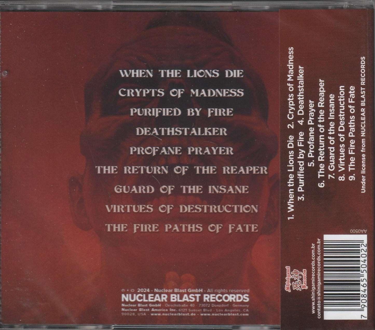 Suicidal Angels - Profane Prayer CD