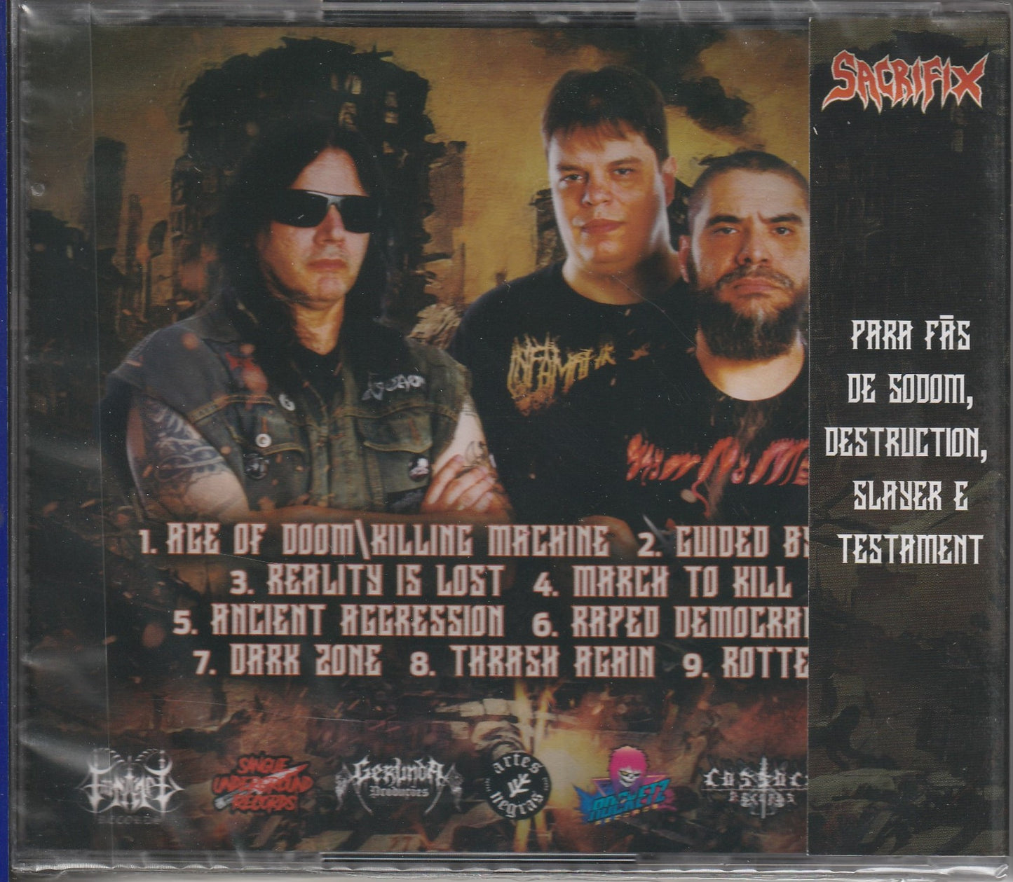 Sacrifix  - Killing Machine CD
