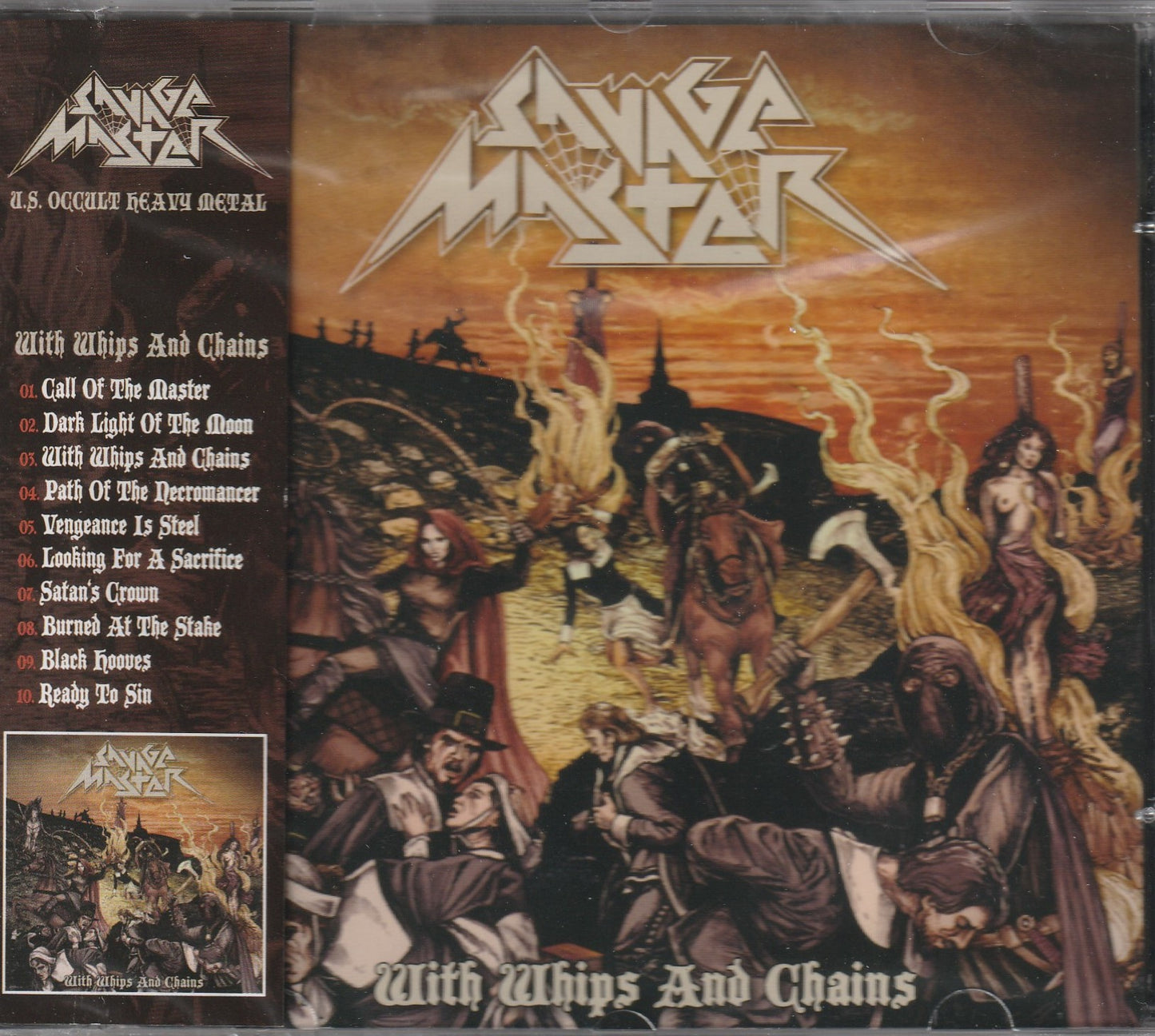 Savage Master - With Whips And Chains CD
