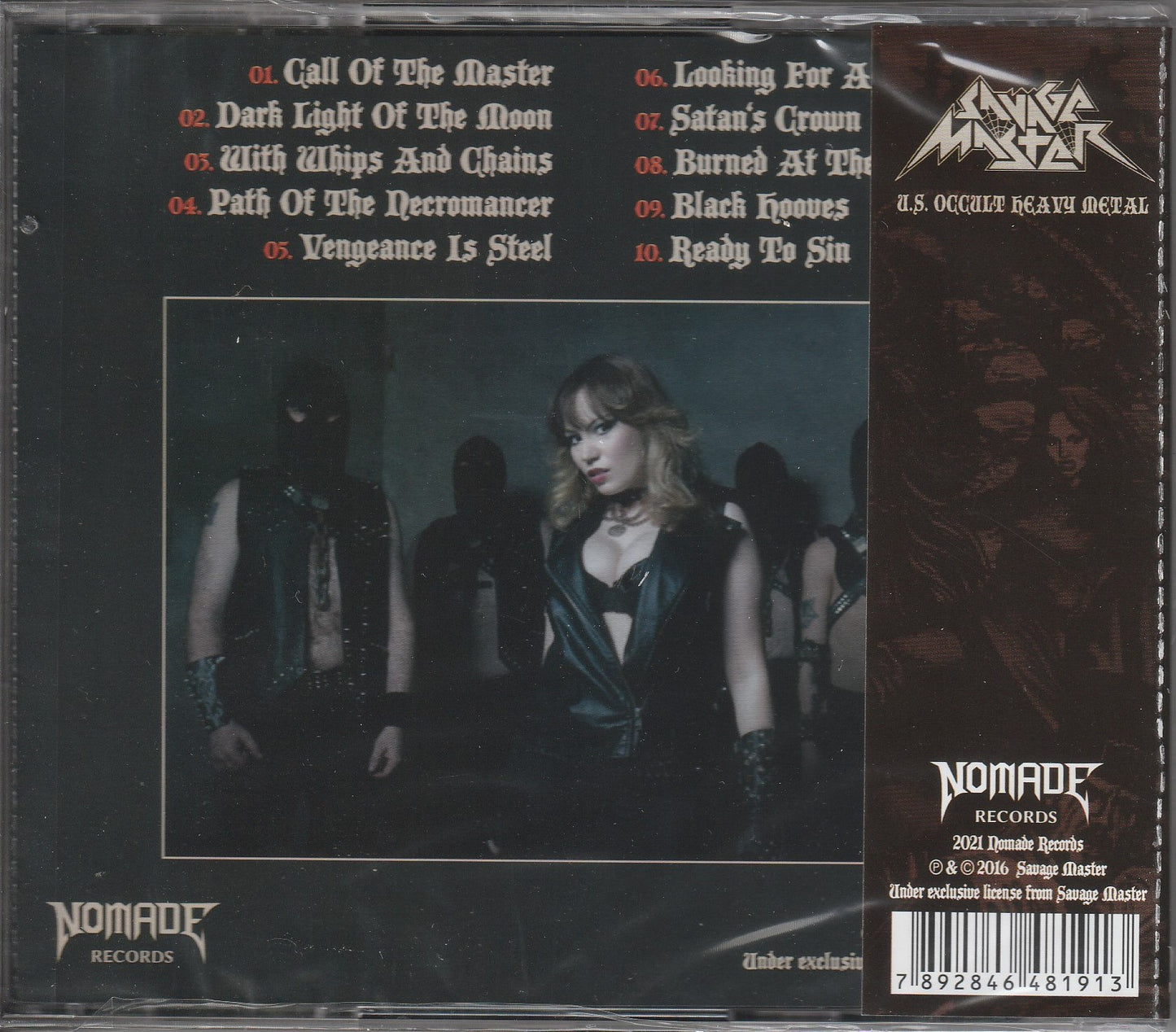 Savage Master - With Whips And Chains CD