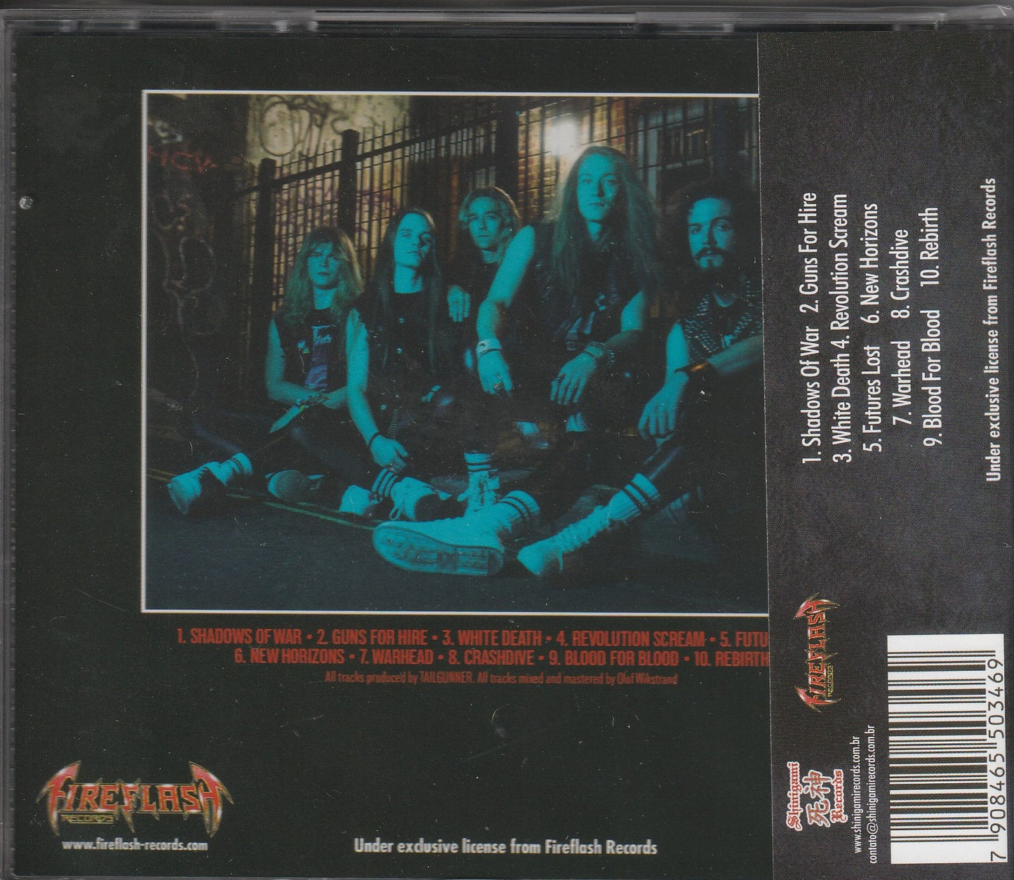 Tailgunner  - Guns For Hire CD
