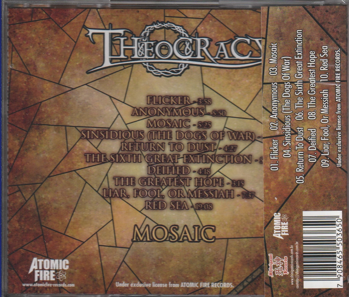 Theocracy - Mosaic CD