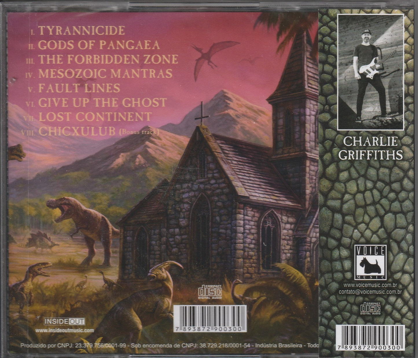 Tiktaalika - Gods Of Pangaea CD