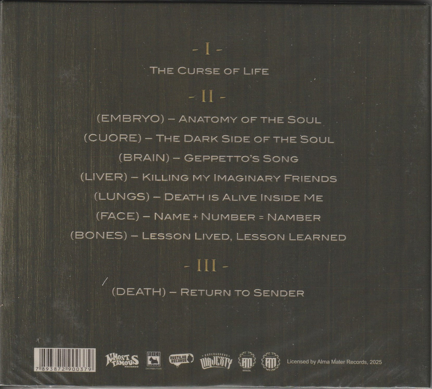 The Mist ‎– The Dark Side of Soul CD