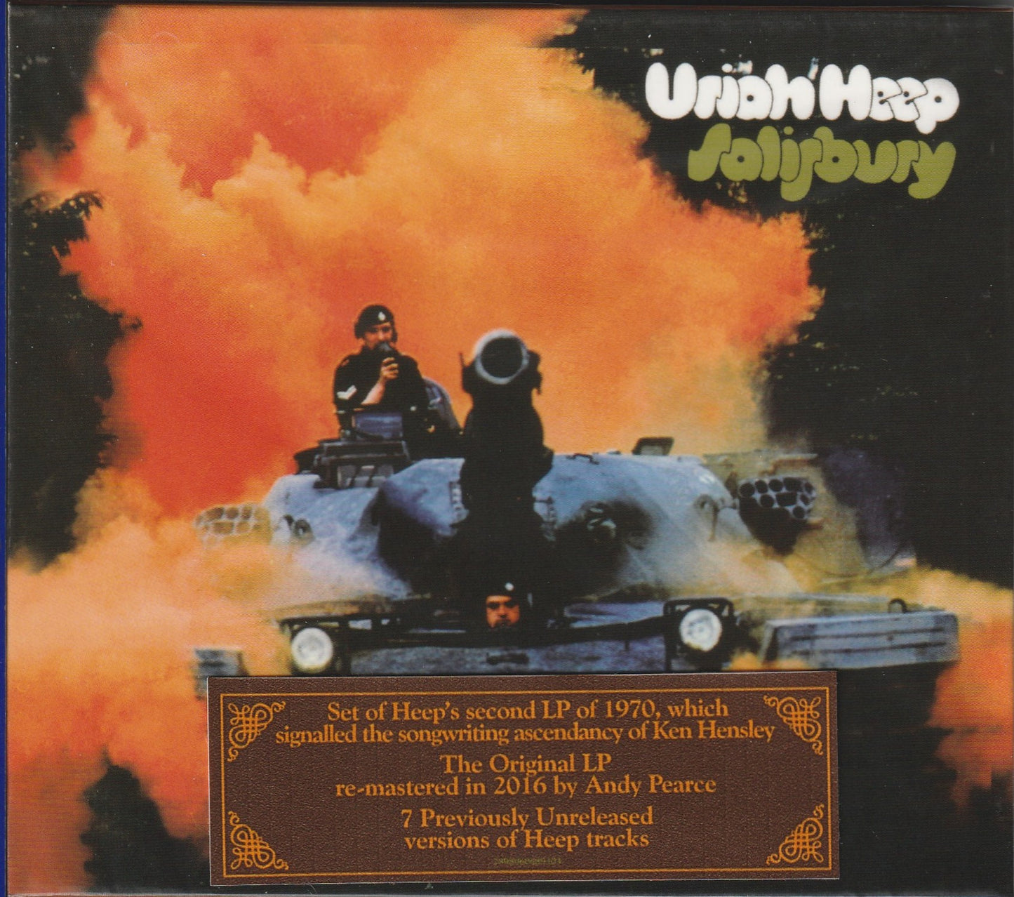 Uriah Heep - Salisbury CD