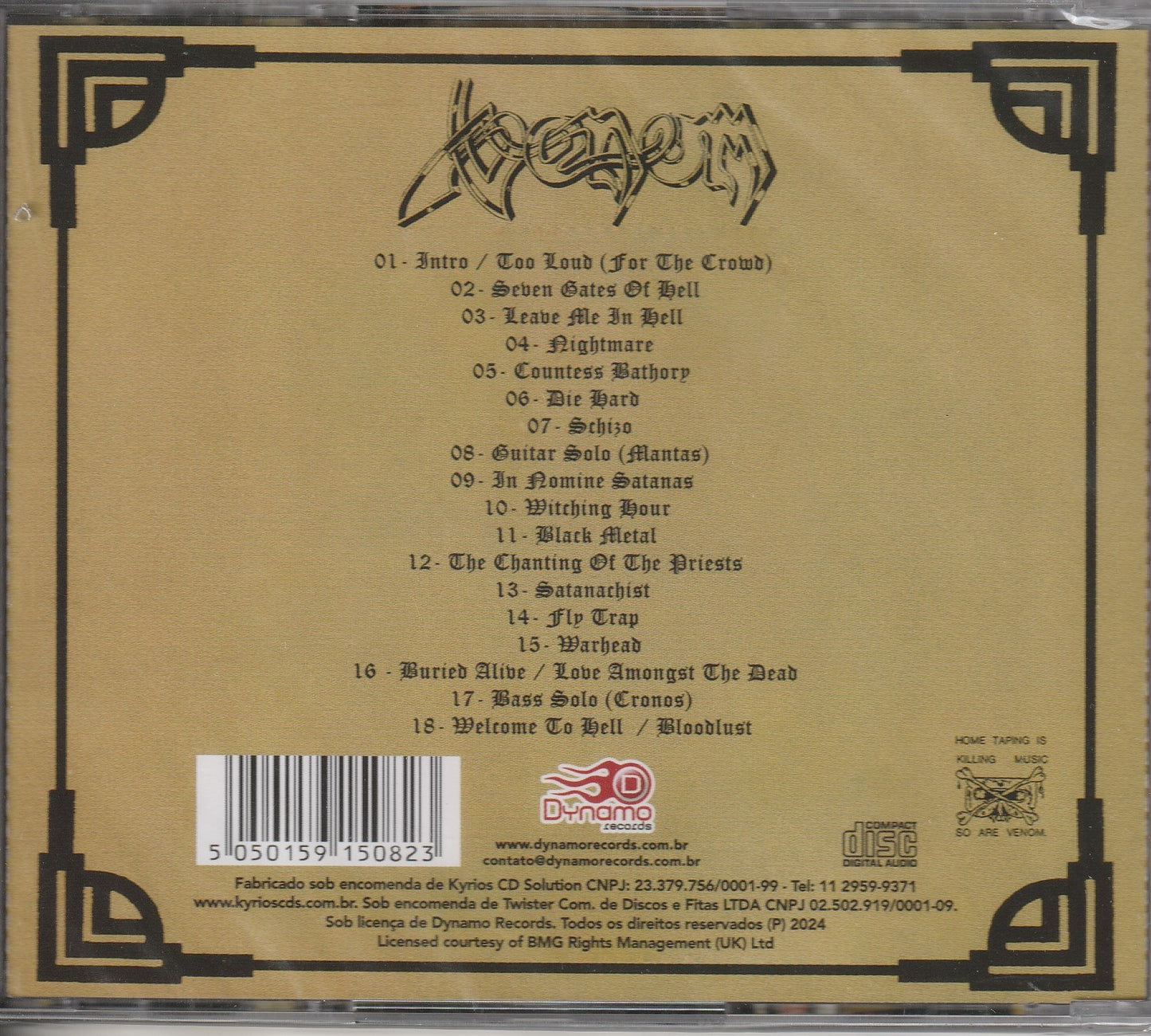 Venom  - Eine Kleine Nachtmusik CD