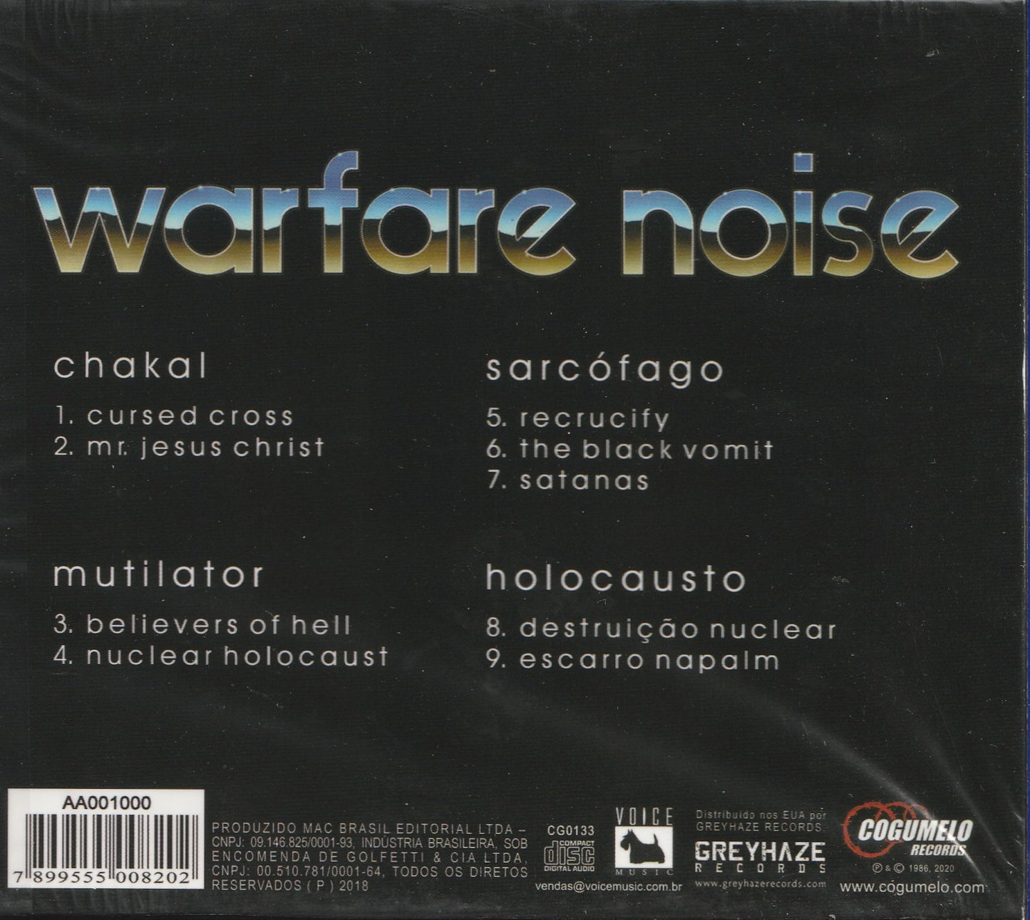Various - Warfare Noise CD