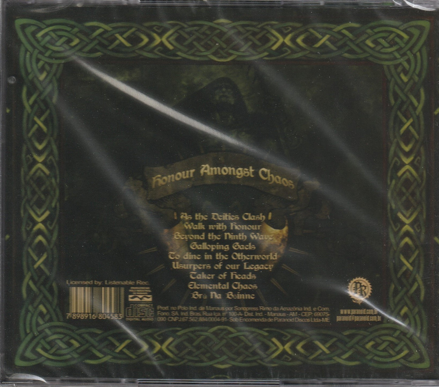 Waylander - Honour Among Chaos CD