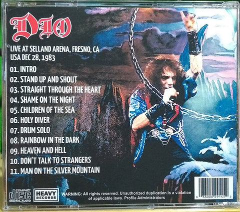 Dio - Fresno In The Dark CD