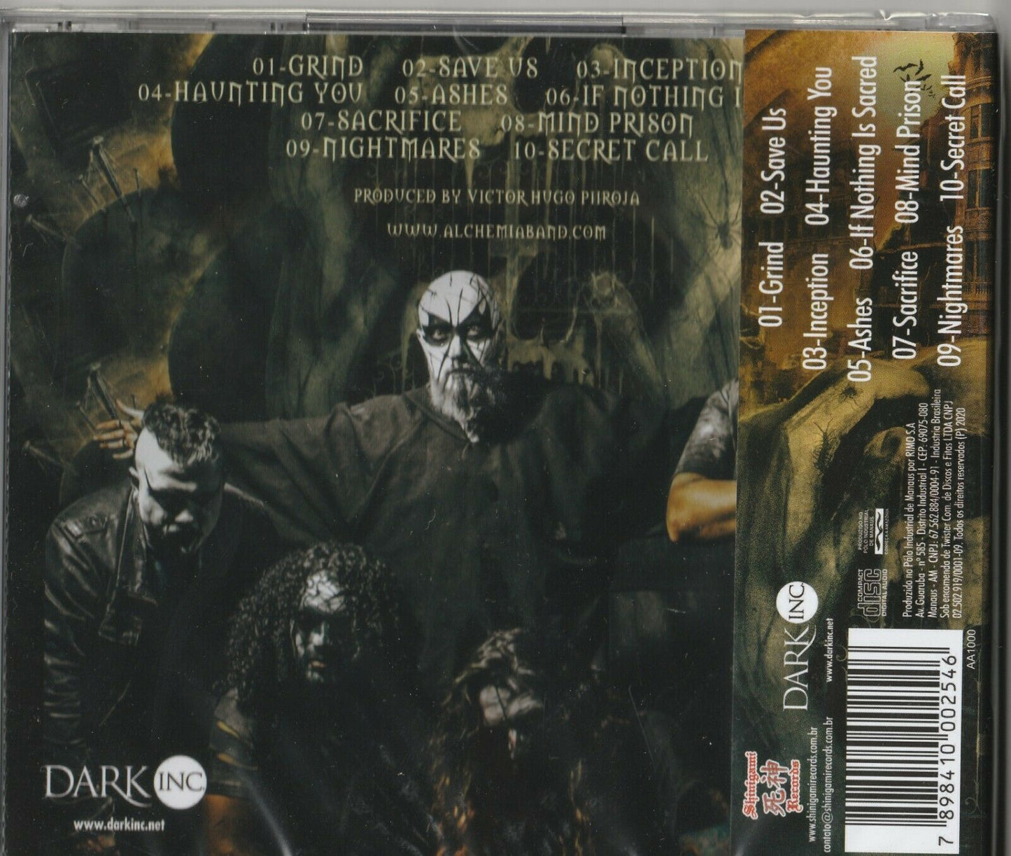 Alchemia - Inception CD
