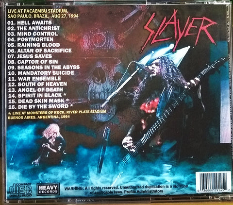 Slayer - Monsters Of Rock 1994 Brazil CD