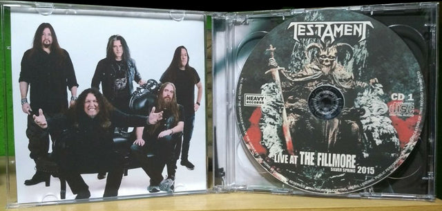 Testament - Live At The Fillmore Silver Spring 2xCD