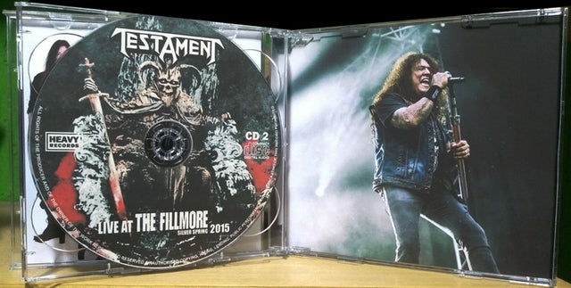 Testament - Live At The Fillmore Silver Spring 2xCD