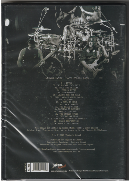 Torture Squad - Coup D'État Live DVD