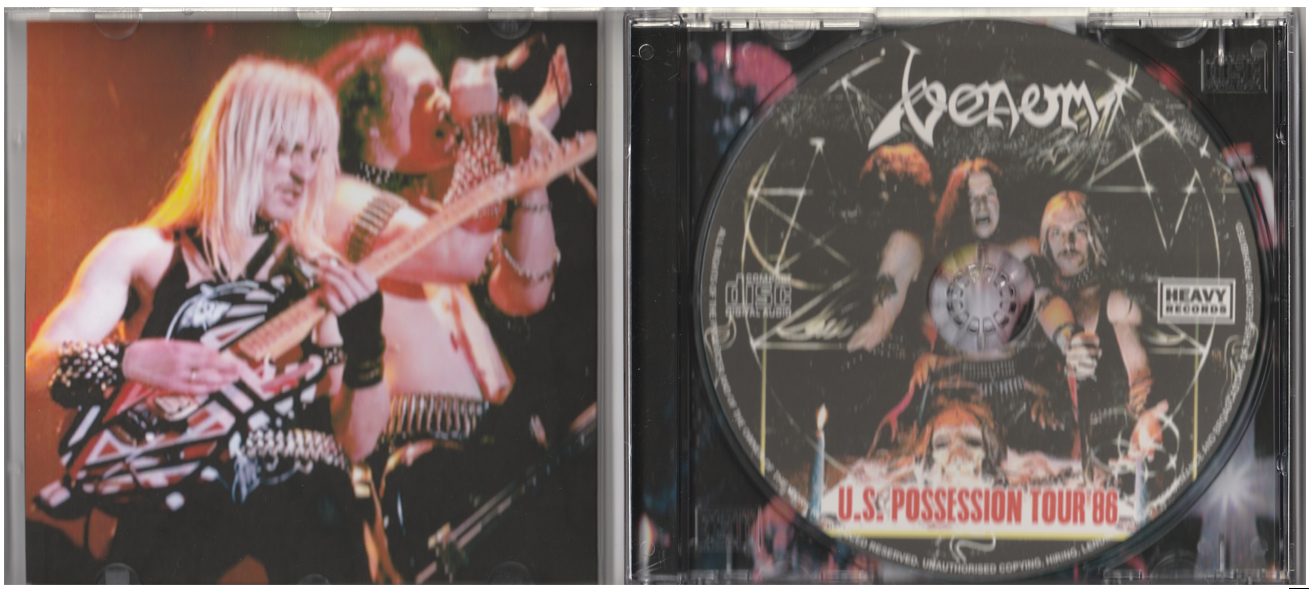 Venom - U.S. Possession Tour 86 CD